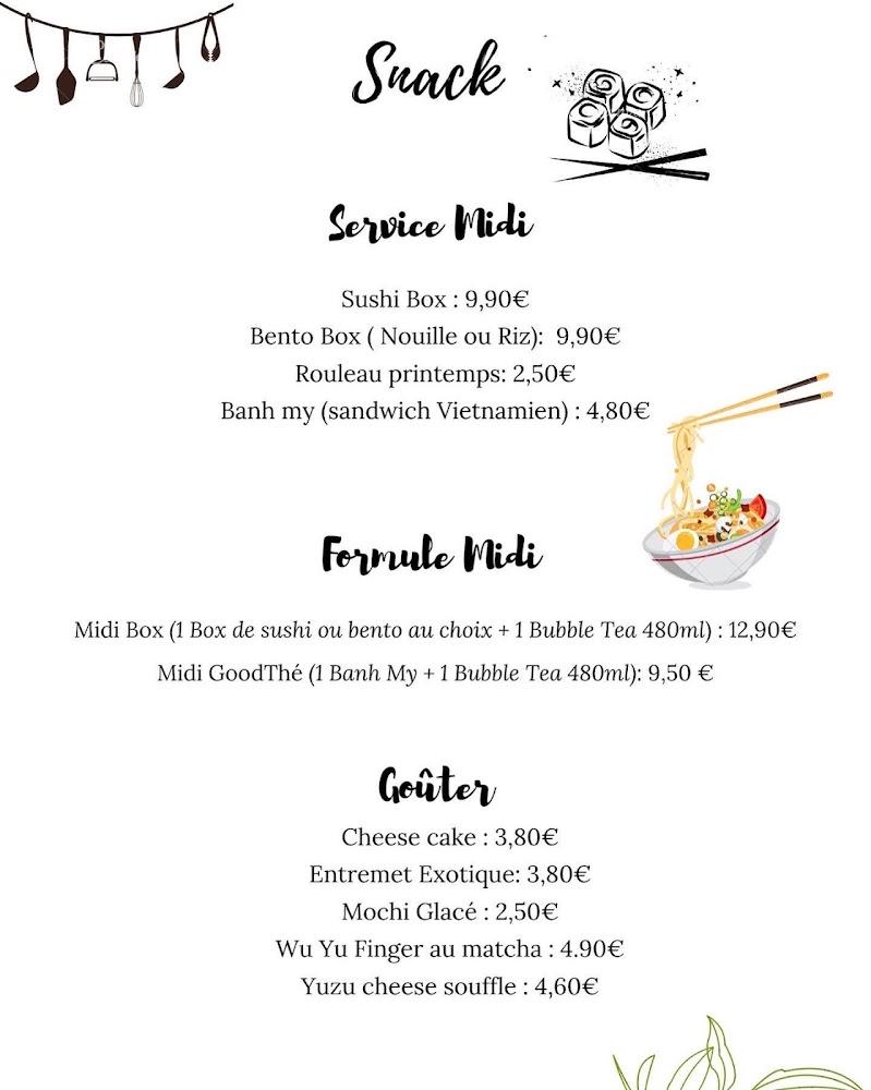 GoodThé - Menu Image 3